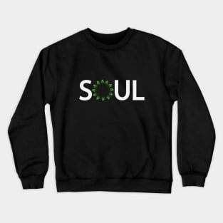 Soul flourishing artistic design Crewneck Sweatshirt